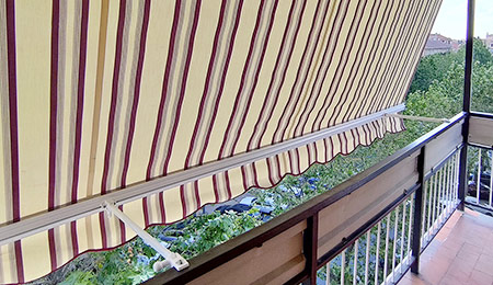 Fabricacion e instalacion de toldos en Galapagar.
